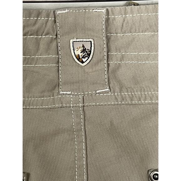 Kuhl Kendra Hiking Pants Women’s 8 R Lightweight Mid Rise Outdoor Stretch Khaki - Picture 9 of 12